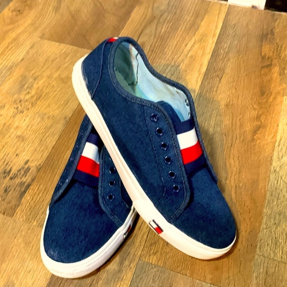 Tommy Hilfiger Denim Slip On Sneaker 8.5 Men’s “Twanni3 “Style Name Unisex Clean - Picture 9 of 9
